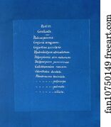 Listen Art Print - Contents List