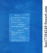 Listen Art Print - Contents List