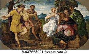Protest Art Print - Contest Between Apollo And Marsyas