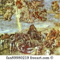 Frescoes Art Print - Conversion Of Saint Paul