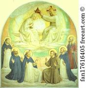 9 Art Print - Coronation Of The Virgin