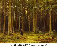 Peterhof Art Print - Countess Mordvinova's Forest. Peterhof
