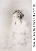 Rosalie Art Print - Countess Rosalie Rzewuska