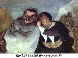 Scapin Art Print - Crispin And Scapin