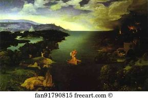 Styx Art Print - Crossing The Styx