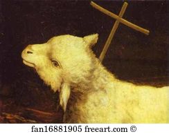 Colmar Art Print - Crucifixion. Detail