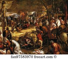 Grande Art Print - Crucifixion. Detail