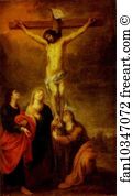 Bartolomé Esteban Murillo Art Print - Crucifixion