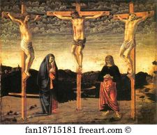 Crucifixion Art Print - Crucifixion