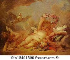Boucher Art Print - Cupids