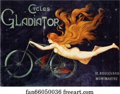Cycles Art Print - Cycles Gladiator