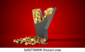 free gold letter y art prints and artworks freeart