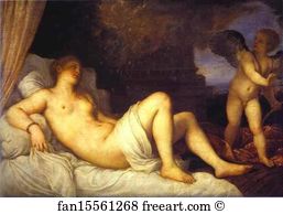 Titian Art Print - Danae