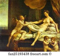 Borghese Art Print - Danae