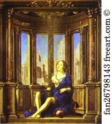 Jan Gossaert Called Mabuse Art Print - Danae