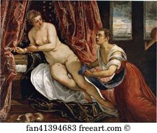 Late Art Print - Danae