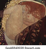 Gustav Klimt Art Print - Danae