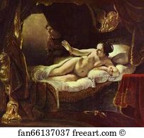 1636 Art Print - Danae