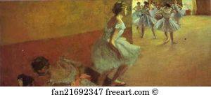 Stairs Art Print - Dancers Climbing A Stair