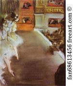 Opera House Art Print - Dancers In The Old Opera House