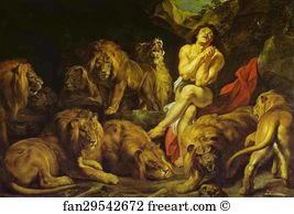 Daniels Art Print - Daniel In The Lions' Den