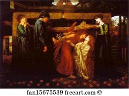 Dante Art Print - Dante's Dream At The Time Of The Death Of Beatrice
