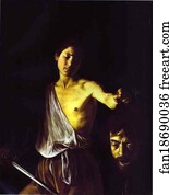 Goliath Art Print - David With The Head Of Goliath