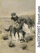 Hands Art Print - Days On The Range ("hands Up! ")