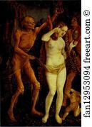 Hans Baldung Called Grien Art Print - Death And The Maiden