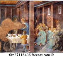 The Death Of Knight Of Celano Art Print - Death Of The Knight Of Celano