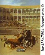 32 Art Print - Death Of The Picador