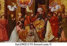  Art Print - Death Of The Virgin