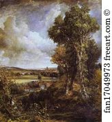 Vale Art Print - Dedham Vale