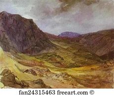 1835 Watercolour Art Print - Delphi Valley