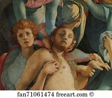 Capponi Art Print - Deposition Of Christ. Detail