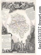 Et Art Print - Dept. De L’indre Et Loire.