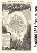 Et Art Print - Dept. D'indre Et Loire.