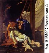 Descending Art Print - Descend From The Cross