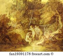 Diana Art Print - Diana And Actaeon