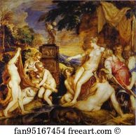 Callisto Art Print - Diana And Callisto