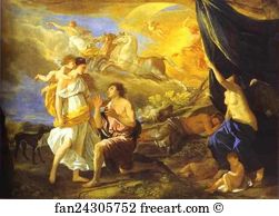 Endymion Art Print - Diana And Endymion