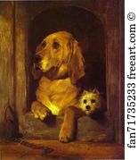 1839 Oil On Canvas Tate Gallery Art Print - Dignity And Impudence
