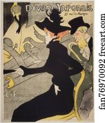 Divan Art Print - Divan Japonais