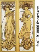  Art Print - Documents Decoratifs