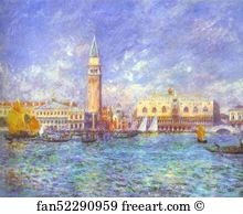 Francine Art Print - Doges' Palace, Venice