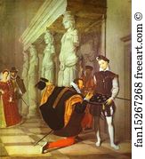 Pedro Art Print - Don Pedro Of Toledo Kissing The Rapier Of Henry Iv
