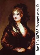 Isabel Art Print - Dona Isabel De Porcel