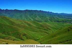 Free art print of Drakensberg mountains. Sentinal peak in the ...