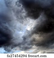 Free Art Print Of Dramatic Clouds Background Natural Dramatic Clouds Area Background Freeart Fa
