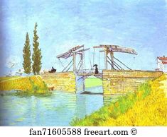 Wallraf Richartz Museum Art Print - Drawbridge With Lady With Parasol